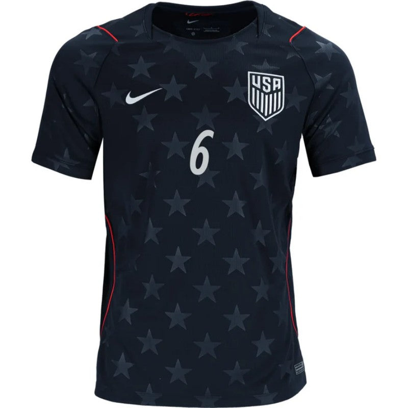 USA Yunus Musah 6 2026 Away Jersey