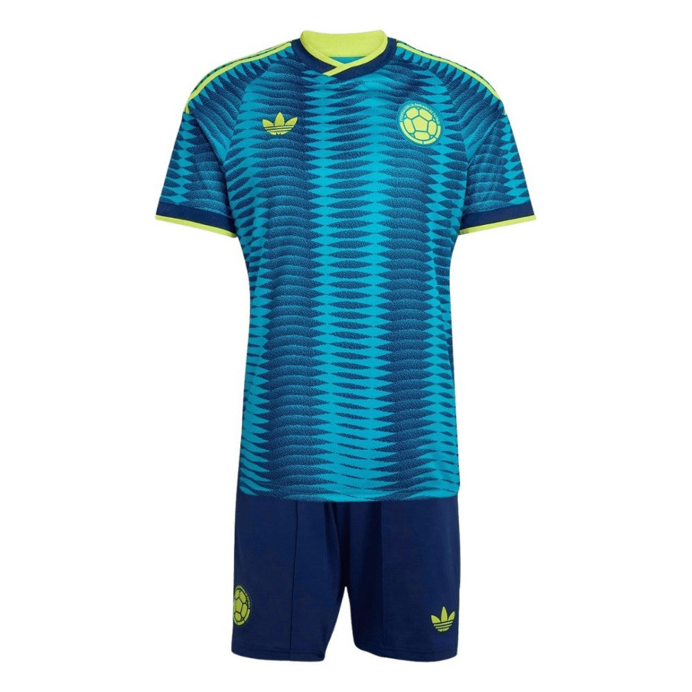 Youth Colombia Away Jersey & Shorts Kids Kits