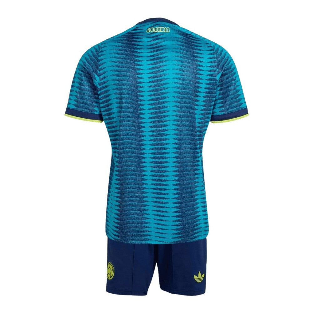 Youth Colombia Away Jersey & Shorts Kids Kits
