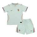 Youth France Away Jersey & Shorts Kids Kits