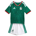 Youth Mexico Home Jersey & Shorts Kids Kits
