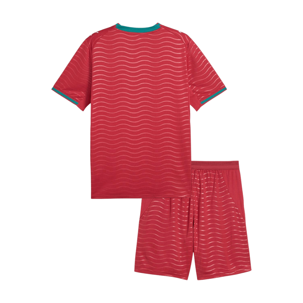 Youth Portugal Home Jersey & Shorts Kids Kits