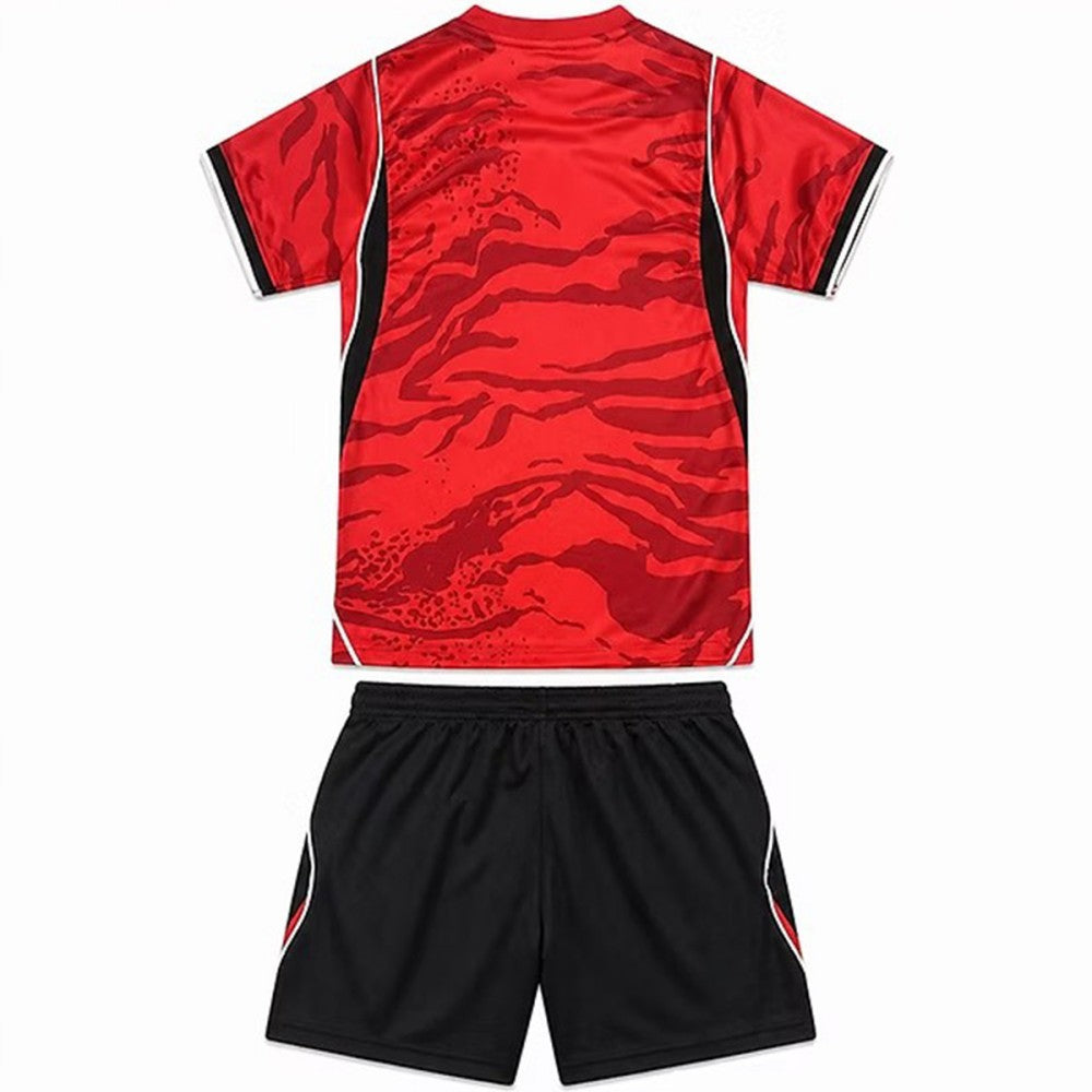 Youth South Korea Home Jersey & Shorts Kids Kits