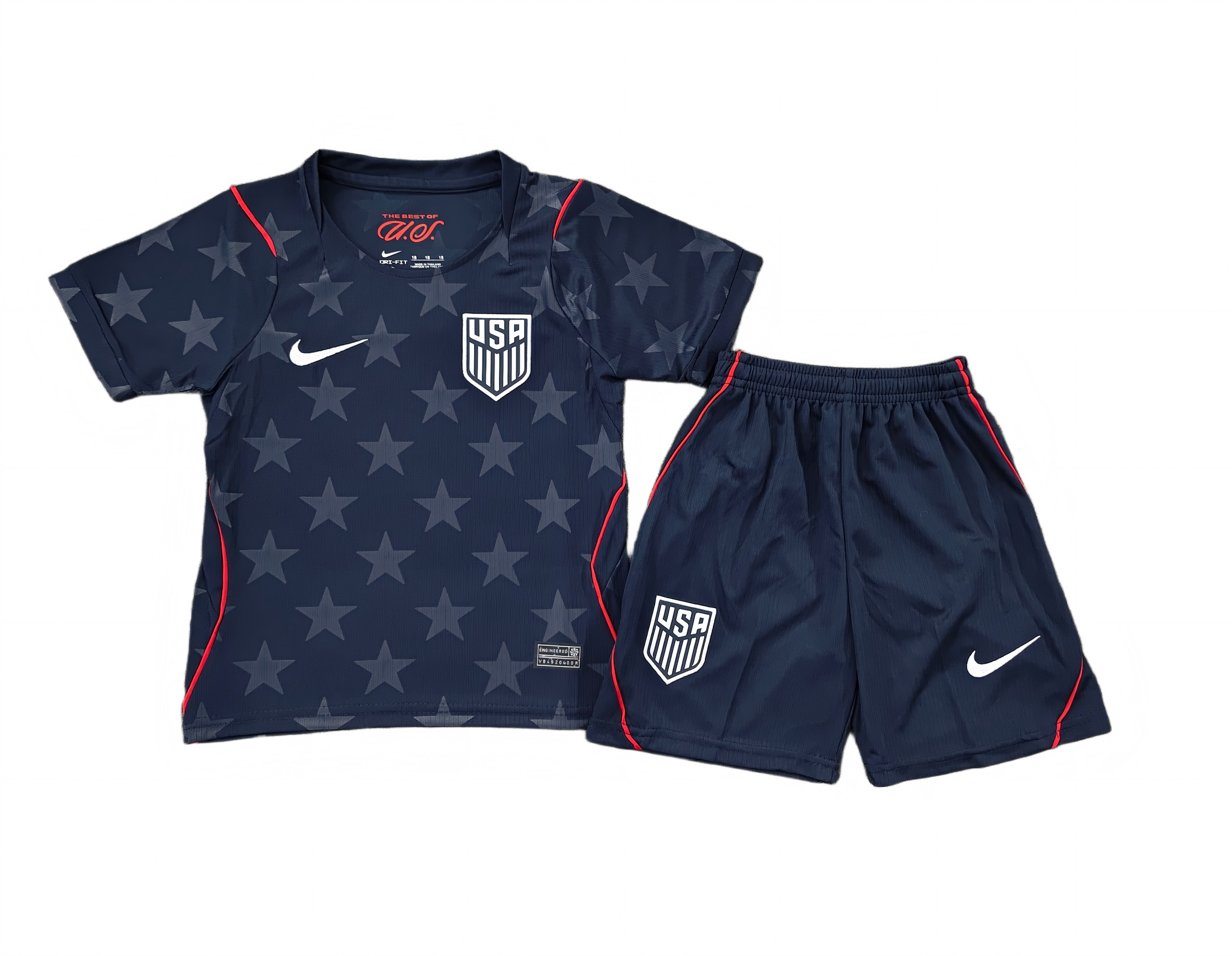 Youth USA Away Jersey & Shorts Kids Kits