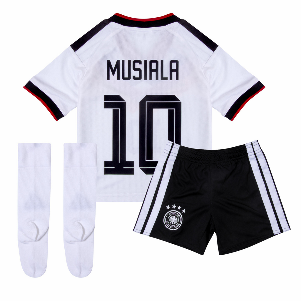 Youth Germany Home Musiala 10 Jersey & Shorts & Socks Kids Kits